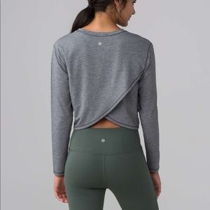Lululemon Pushing Limits Crop Top